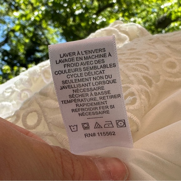 Likely Abegreen Eyelet White Dress Sold at Revolve Size 8 - Picture 12 of 12